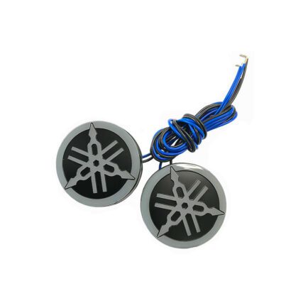 ΑΥΤΟΚΟΛΛΗΤΟ ΕΜΒΛΗΜΑ YAMAHA LED (2ΤΜΧ) ΜΠΛΕ HYPER-X