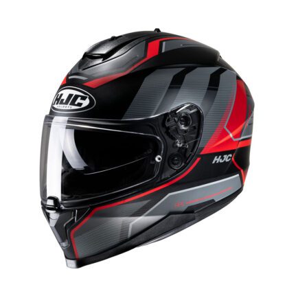 ΚΡΑΝΟΣ FULL FACE POLYCARBONATE ΜΕ ΕΣΩΤΕΡΙΚΟ ΓΥΑΛΙ ΗΛΙΟΥ C70 NIAN MC1SF HJC