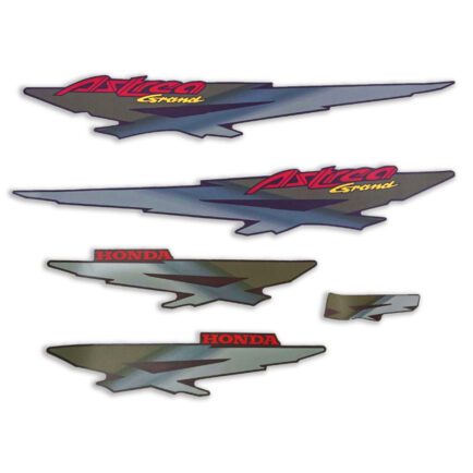 ΑΥΤΟΚΟΛΛΗΤΑ ΣΕΤ HONDA ASTREA GRAND 100 ΚΑΦΕ STICKERS PAR
